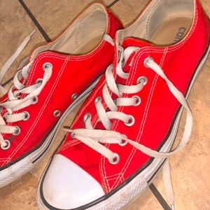 Red converse